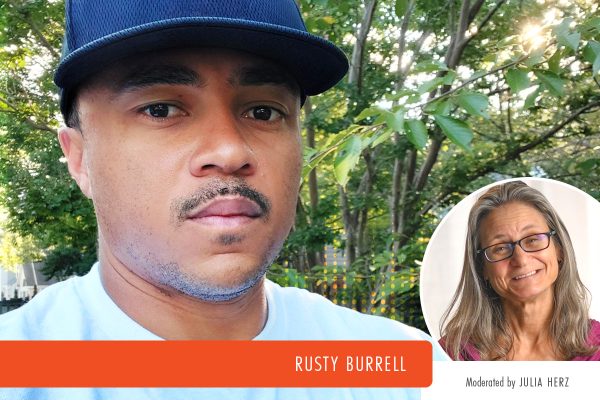 speaker rusty burrell and moderator julia herz