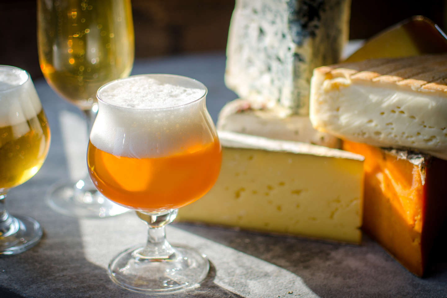 beer with cheese