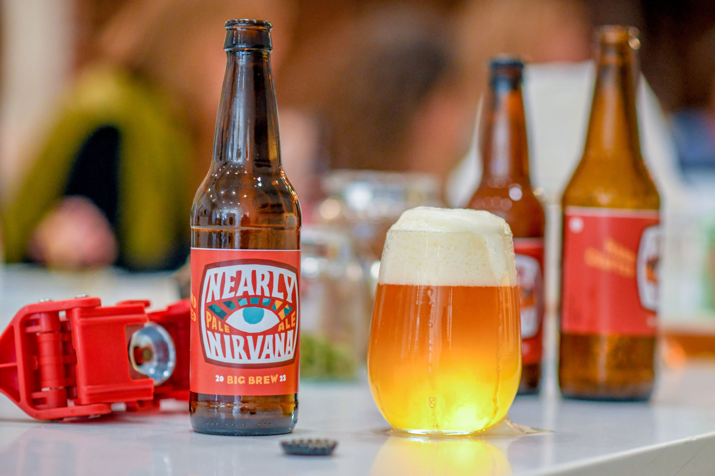 big brew nearly nirvana pale ale bottle