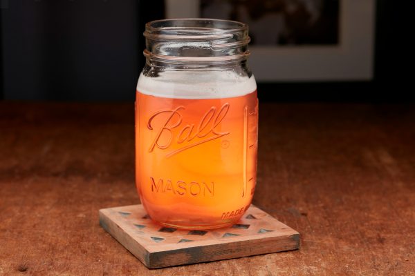 jar of cider, mead, or wine
