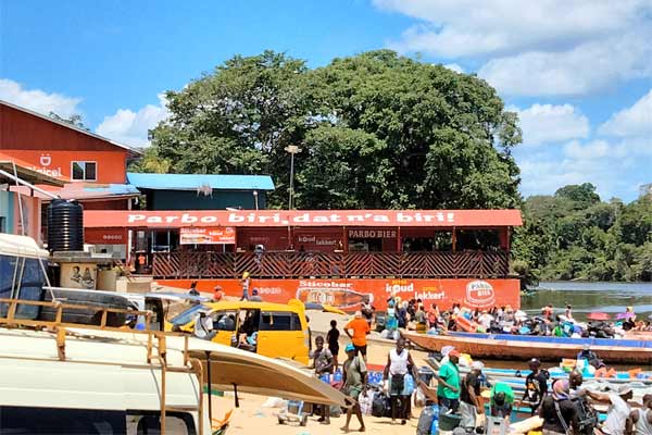 local scene in the Guianas