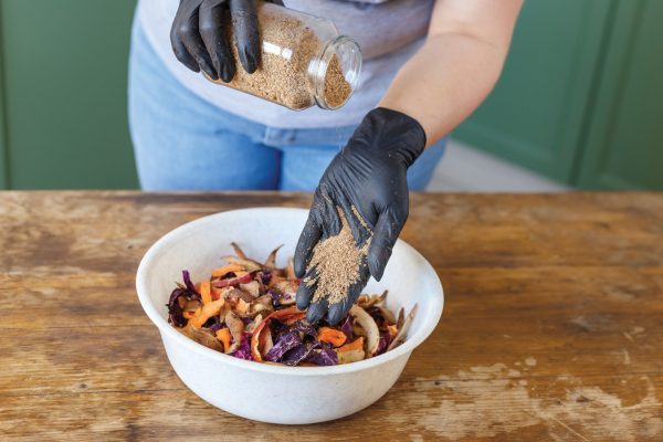 making bokashi grains featured