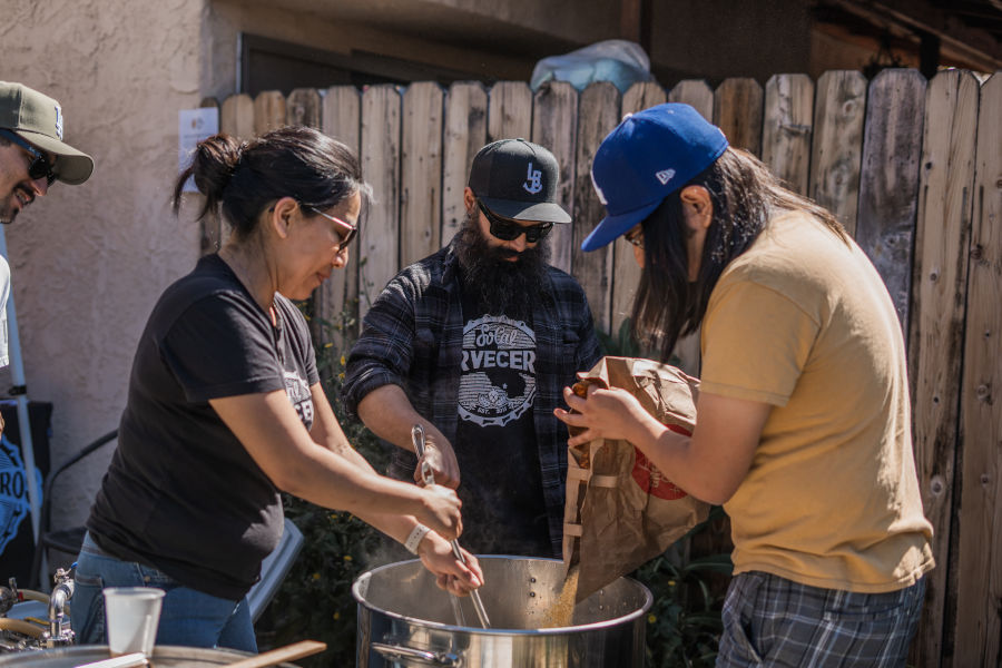 socal cerveceros club members homebrewing